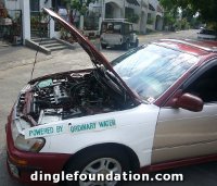 Daniel Dingels water powered car