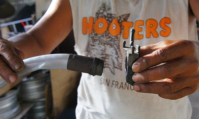 generator running on gasoline vapor
